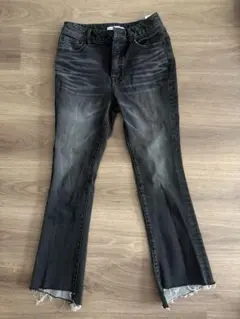 AZUL BY MOUSSY ダメージスキニーデニム　24