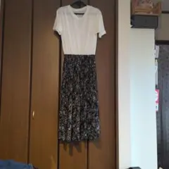 OLIVE des OLIVE カットソーワンピース 半袖