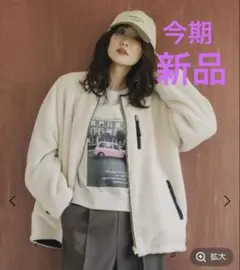 グローバルワーク　リバーシブルボアブルゾン/497158 レギュラーＭ〜L