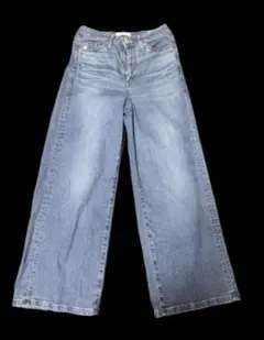 SOMETHING ワイドデニム Mサイズ