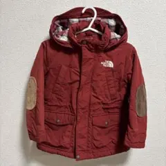 ノースフェイス ダウンコート 取り外しフード付き 七五三