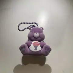ケアベア フロッキーフィギアマスコット1 シェアベア ガチャガチャ 紫