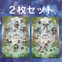 進撃の巨人　グラフアート　ポストカード　2枚セット