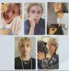 BTS V テテ アルバム『Layover』（Green）トレカ&ポストカード