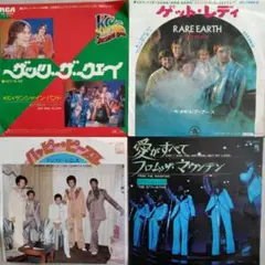 70's ソウル＆ディスコEPレコード4枚セット