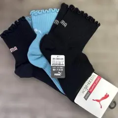 ⭐︎PUMA ソックス 3足組 23-25cm 消臭加工⭐︎のサムネイル