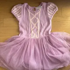 baby GAP 薄紫色 半袖ワンピース 4歳