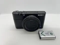 未使用級 SONY RX100M5 Ⅴ サイバーショット グリップ付 ブラック 未使用級 SONY RX100M5 Ⅴ サイバーショット グリップ付