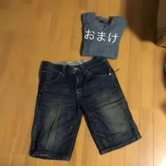 EDWIN デニムハーフパンツ