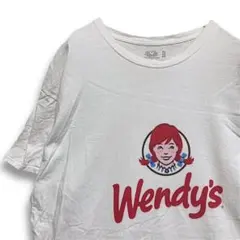 BMUU アドバタイジング Tシャツ 古着 ウェンディーズ ファストフード
