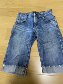 ジーンズ　デニム　ハーフパンツ　ボトムス　パンツ　EDWIN 110㎝
