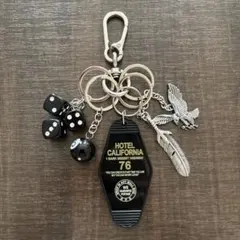 キーホルダー　カラビナ　アメカジ　ストリート　古着　y2k　シルバー　イーグル