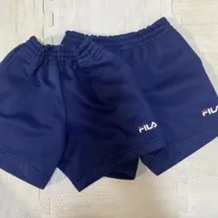 FILA ひかりのくに　ネイビーショートパンツ　110