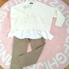 新品未使用♡ ニットセーター M〜L　、ズボンのサムネイル