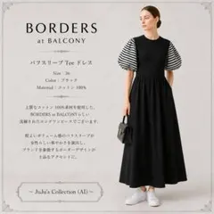 ボーダーズアットバルコニー V NECK BLOUSE 高島屋限定 ホワイト