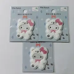 サンリオ パイルワッペン ハローキティ キティ