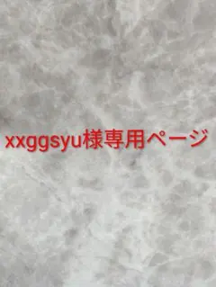 xxggsyu様専用ページ