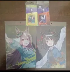 東京メガイルミ ウマ娘 クリアファイル アクリルキーホルダー キタサトのサムネイル