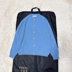 美品　バランタイン　　カーディガン　金ボタン　カシミヤ100%　スコットランド製