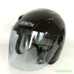 ZENITH ゼニス ジェットヘルメット Sサイズ 55-56cm ブラックのサムネイル