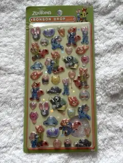 ディズニー　ズートピア　硬いシール