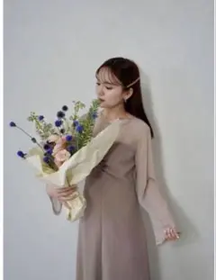 スーツ・フォーマル・ドレス Acka sheer sheer shoulder dress スーツ・フォーマル・ドレス Acka sheer shoulder dress スーツ