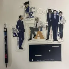 コナン　長野県警　安室透　毛利小五郎　ユニバ　アクスタ