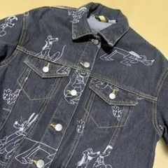 H&Mデニムジャケット ディズニーコラボ　プルート