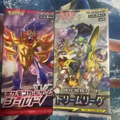 ポケモンカードゲーム シールド・ドリームリーグ 計2パック