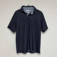 LIFE & WORK DESIGN 半袖 ポロシャツ L ネイビー GIM