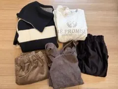 子供服　キッズ　セット　まとめ売り　冬物　110センチ　女の子