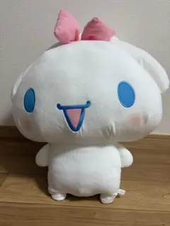 シナモロール　超超BIGぬいぐるみ　にっこりみみむすび