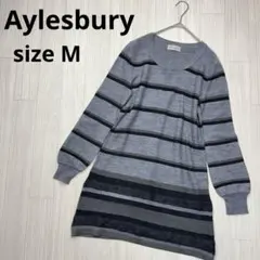 ● Aylesbury アリスバーリー　ニット　ボーダー　ワンピース