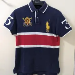 POLO RALPH LAUREN ポロシャツ M　ネイビー　ビッグポニー