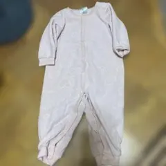 H&M ピンク ハートロンパース 12M