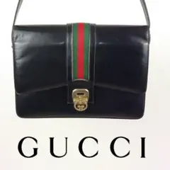 オールドグッチ シェリーライン ハンドバッグ ショルダーバッグ