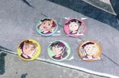 【一日値下】忍たま 刺繍缶バッジ 平滝夜叉丸 綾部喜八郎 斉藤タカ丸 ほか