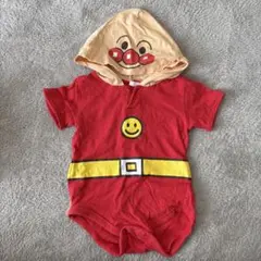 アンパンマン フード付きボディスーツ 70cm