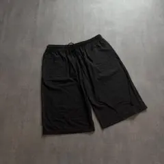 All Black baggy shorts City Mode ノームコア