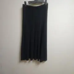 最終値下げ！　社交ダンス　黒 フレアロングスカート
