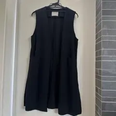 ロングジレ 黒