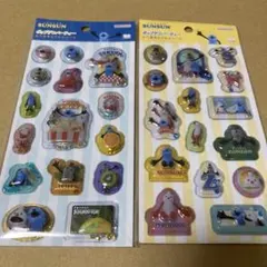 【正規品】 パペットスンスン ポップデコパーティー わたあめカプセルシール　2種