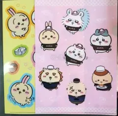 ちいかわ×くら寿司　A4クリアファイル　２点