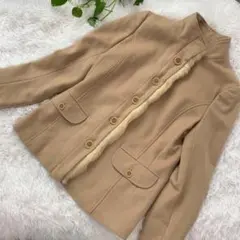 Karl Park Lane ジャケット　アウター　コート　9号　ベージュのサムネイル