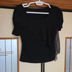 社交ダンス用トップス 黒のサムネイル