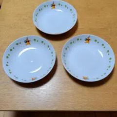 곰돌이 푸 プレート 3枚セット ディズニーチャンネル 着払い