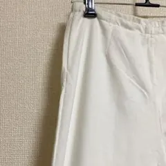 【お値打ち価格】ホワイト ワイドパンツ シミあり