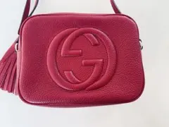 GUCCI ソーホー ショルダーバッグ レッドのサムネイル