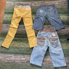 Lee ボトムス 2点　EDWINボトムス1点