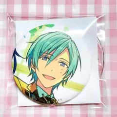 新品 あんスタ 5周年 カバー付き 缶バッジ 巽